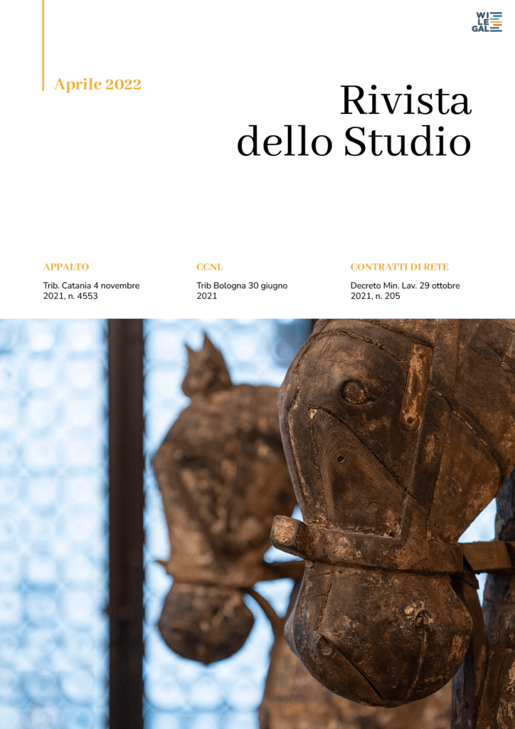 La Rivista dello Studio | Aprile 2022
