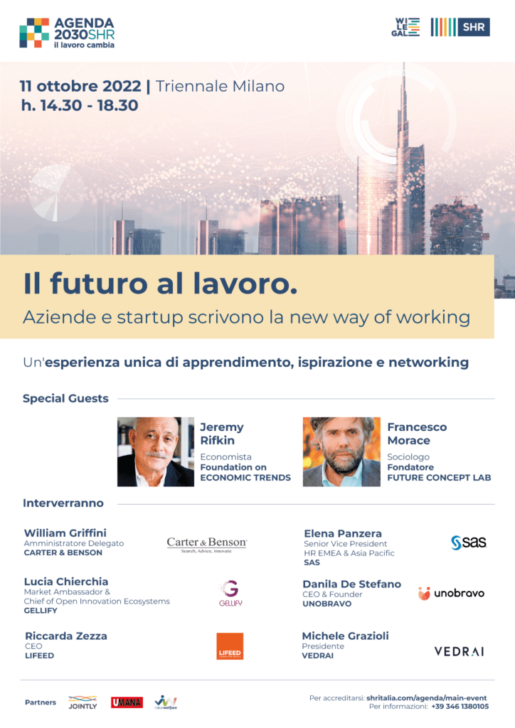 L’11 ottobre alla Triennale di Milano, aziende e startup scrivono la new way of working
