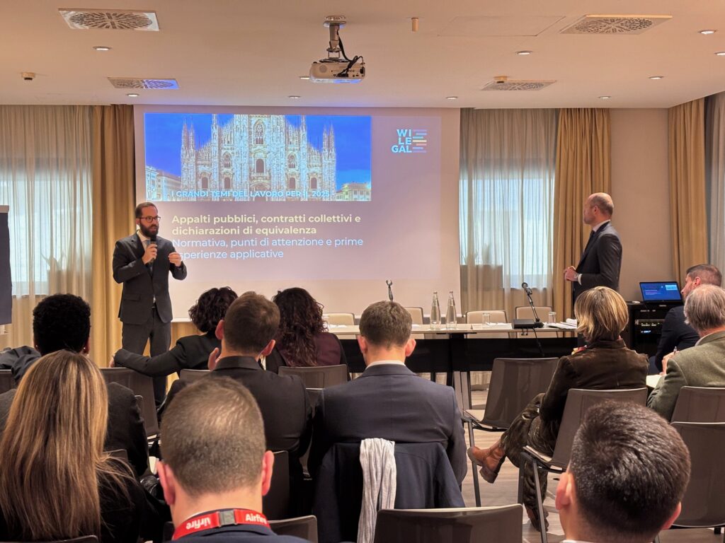 Milano, grande interesse per l’evento sul tema appalti pubblici, contratti collettivi e dichiarazione di equivalenza